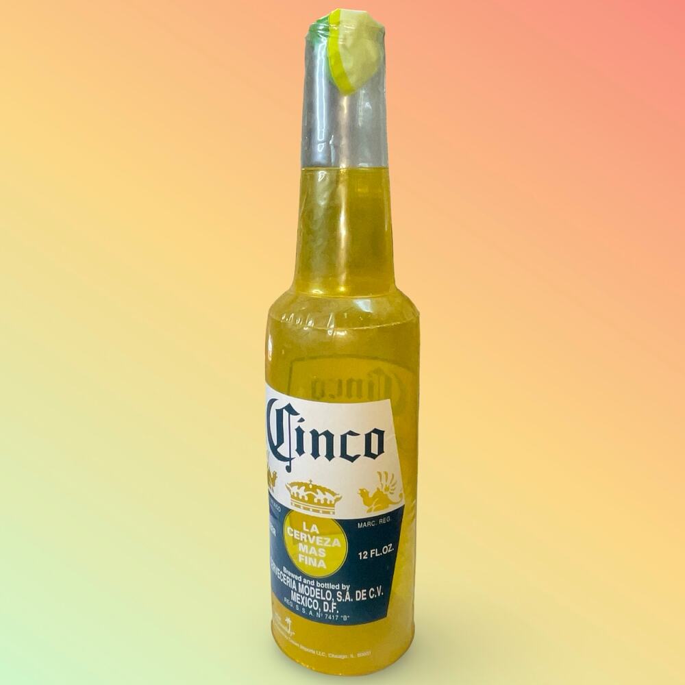 Vintage Corona Cinco De Mayo Light Inflatable Beer Bottle Promo 27" Decor